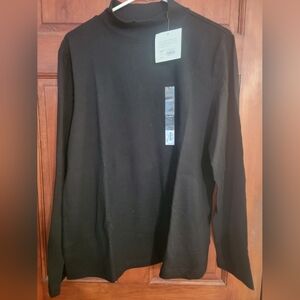Croft & Barrow Men's Turtleneck Sweater - Black